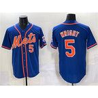 New York Mets #5 David Wright Blue Jereymy Cool Base Stitched Jersey