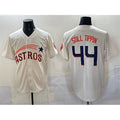 Houston Astros #44 Still Tippin Cream Jereymy Throwback Cooperstown Collection Limited Stitched Jersey