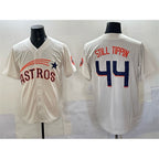 Houston Astros #44 Still Tippin Cream Jereymy Throwback Cooperstown Collection Limited Stitched Jersey