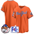New York Mets Blank Orange Jereymy 2025 Spring Training Stitched Jersey