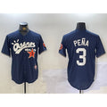 Houston Astros #3 Jeremy Pena Black Jereymy Cactus Jack Vapor Premier Stitched Jersey