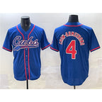 Chicago Cubs #4 Pete Crow-Armstrong Royal Jereymy Cool Base Stitched Jersey