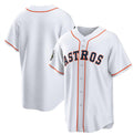 Houston Astros Blank White Jereymy 2022 World Series Home Stitched Jersey