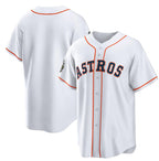 Houston Astros Blank White Jereymy 2022 World Series Home Stitched Jersey