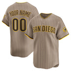 Custom San Diego Padres Sand Jereymy Alternate Limited Jersey