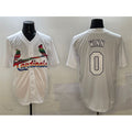St. Louis Cardinals #0 Masyn Winn White Jereymy Cool Base Stitched Jersey