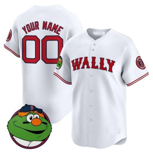 Custom Boston Red Sox Wally Vapor Premier Limited Jersey ¨C White Jereymy