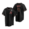 Arizona Diamondbacks #4 Ketel Marte Black Jereymy 2023 World Series Cool Base Stitched Jersey