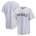 Colorado Rockies White Jereymy Home Replica Team Jersey