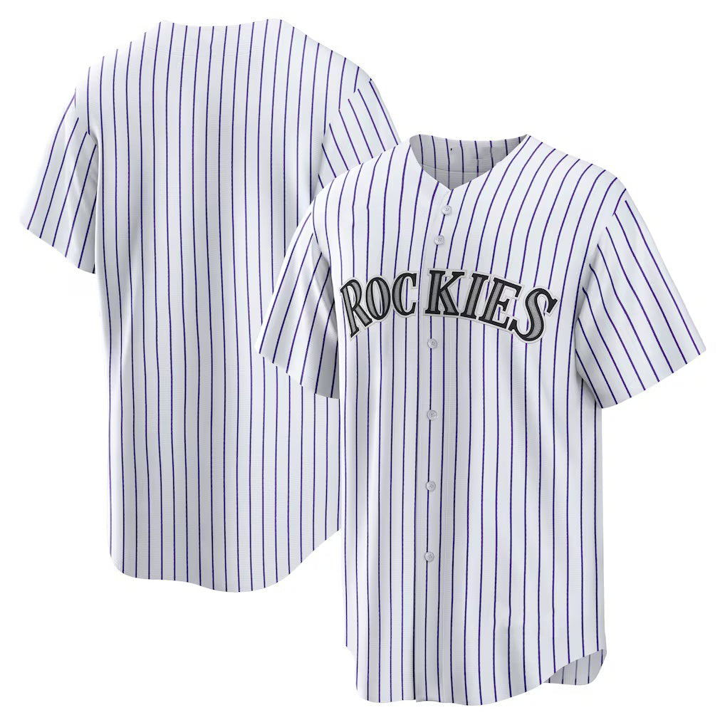 Colorado Rockies White Jereymy Home Replica Team Jersey