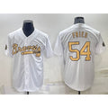 Atlanta Braves #54 Max Fried White Jereymy 2022 All Star Stitched Cool Base Jersey