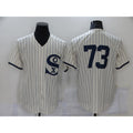 Chicago White Sox #73 Yermin Mercedes 2021 Cream Jereymy Field of Dreams Cool Base Stitched Jersey