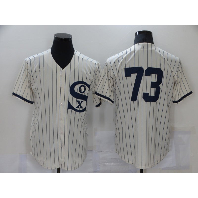 Chicago White Sox #73 Yermin Mercedes 2021 Cream Jereymy Field of Dreams Cool Base Stitched Jersey