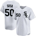 Chicago White Sox #50 Lenyn Sosa White Jereymy 2025 Home Limited Stitched Jersey