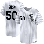 Chicago White Sox #50 Lenyn Sosa White Jereymy 2025 Home Limited Stitched Jersey