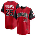 Chicago White Sox #25 Andrew Vaughn Red Black Jereymy 2025 City Connect Limited Stitched Jersey