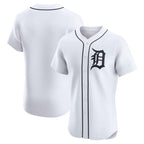 Detroit Tigers White Jereymy Home Elite Jersey