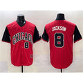 Chicago White Sox #8 Bo Jackson Red Black Jereymy 2025 City Connect Limited Stitched Jersey