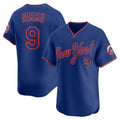 New York Mets #9 Brandon Nimmo Royal Jereymy Alternate Limited Player Jersey
