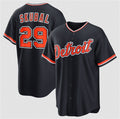 Detroit Tigers #29 Tarik Skubal Navy Jereymy Alternate Stitched Jersey