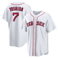 Boston Red Sox #7 Masataka Yoshida White Jereymy Replica Player Jersey