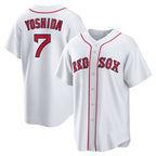 Boston Red Sox #7 Masataka Yoshida White Jereymy Replica Player Jersey