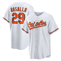 Baltimore Orioles #29 Samuel Basallo White Jereymy Replica Player Jersey