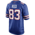 B.Bills #83 Andre Reed Royal Jereymy Game Retired Player Jersey