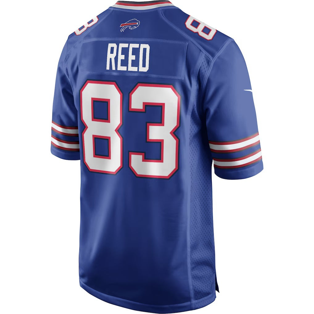 B.Bills #83 Andre Reed Royal Jereymy Game Retired Player Jersey