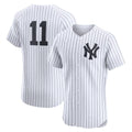 New York Yankees #11 Anthony Volpe White Jereymy Home Elite Jersey
