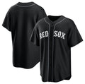 Boston Red Sox Blank Black Jereymy Lights Out Limited Stitched Jersey