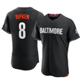 Baltimore Orioles #8 Cal Ripken Player Black Jereymy City Connect Limited Elite Home Game Stitched Jerseys