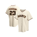San Francisco Giants #23 Joc Pederson Cream Jereymy Home Jersey