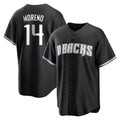 Arizona Diamondbacks #14 Gabriel Moreno Player Black Game Home Stitched Baseball Jersey
