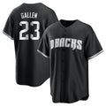 Arizona Diamondbacks #23 Zac Gallen Player Black Game Home Stitched Baseball Jersey