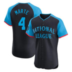 Arizona Diamondbacks #4 Ketel Marte Player Black National League All-Star Limited Elite Home Game Stitched Baseball Jersey