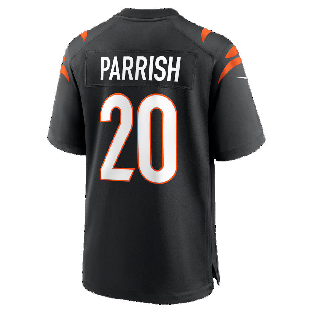 C.Bengals #20 Lemar Parrish Black Team Retired Game Stitched Football Jerseys