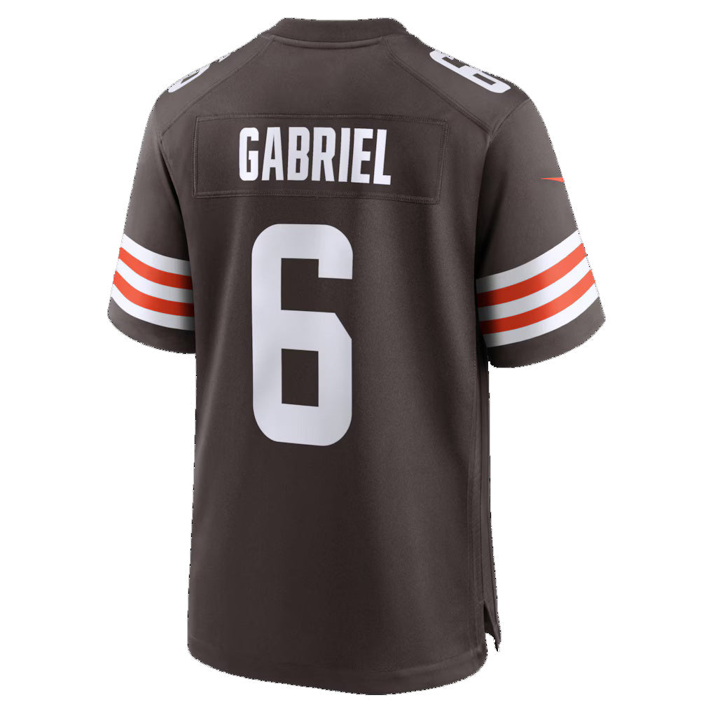 C.Browns #6 Dillon Gabriel Brown Team Game Stitched Football Jerseys