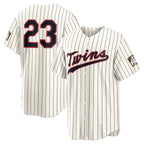 Minnesota Twins #23 Royce Lewis Cream 2026 Field of Dreams Stadium Stitched Baseball Jerseys（副本）