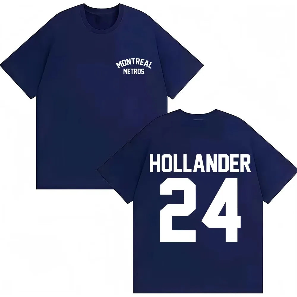 Heated Rivalry Shane Hollander 24 Montreal Metros TshirtS Men's Fashion Vintage Popular T Shirt Oversized Cotton O-Neck T-shirts