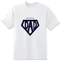 Superhero Dad White