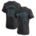 Tampa Bay Rays #18 Shane McClanahan Player Black City Connect Home Limited Elite Stitched Baseball Jersey