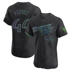 Tampa Bay Rays #44 Ryan Pepiot Player Black City Connect Home Limited Elite Stitched Baseball Jersey