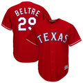 Texas Rangers #29 Adrian Beltre Player Red Majestic Alternate Cool Stitched Baseball Jersey