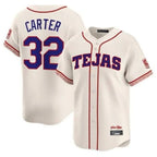 Texas Rangers #32 Evan Carter Player Cream 2026 City Connect Premier Stitched Baseball Jersey