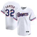 Texas Rangers #32 Evan Carter Player Gold Collection Limited Edition White Stitched Baseball Jersey