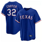 Texas Rangers #32 Evan Carter Player Royal Home Limited Stitched Baseball Jersey