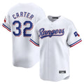 Texas Rangers #32 Evan Carter Player White Home Limited Stitched Baseball Jersey