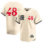Texas Rangers #48 Jacob deGrom Player Cream Limited City Connect Stitched Baseball Jersey