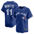 Toronto Blue Jays #11 Bo Bichette Player Royal Limited Home Stitched Baseball Jersey